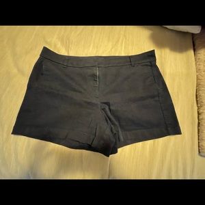 J Crew navy chino short.  Size 14.  4 inch inseam.